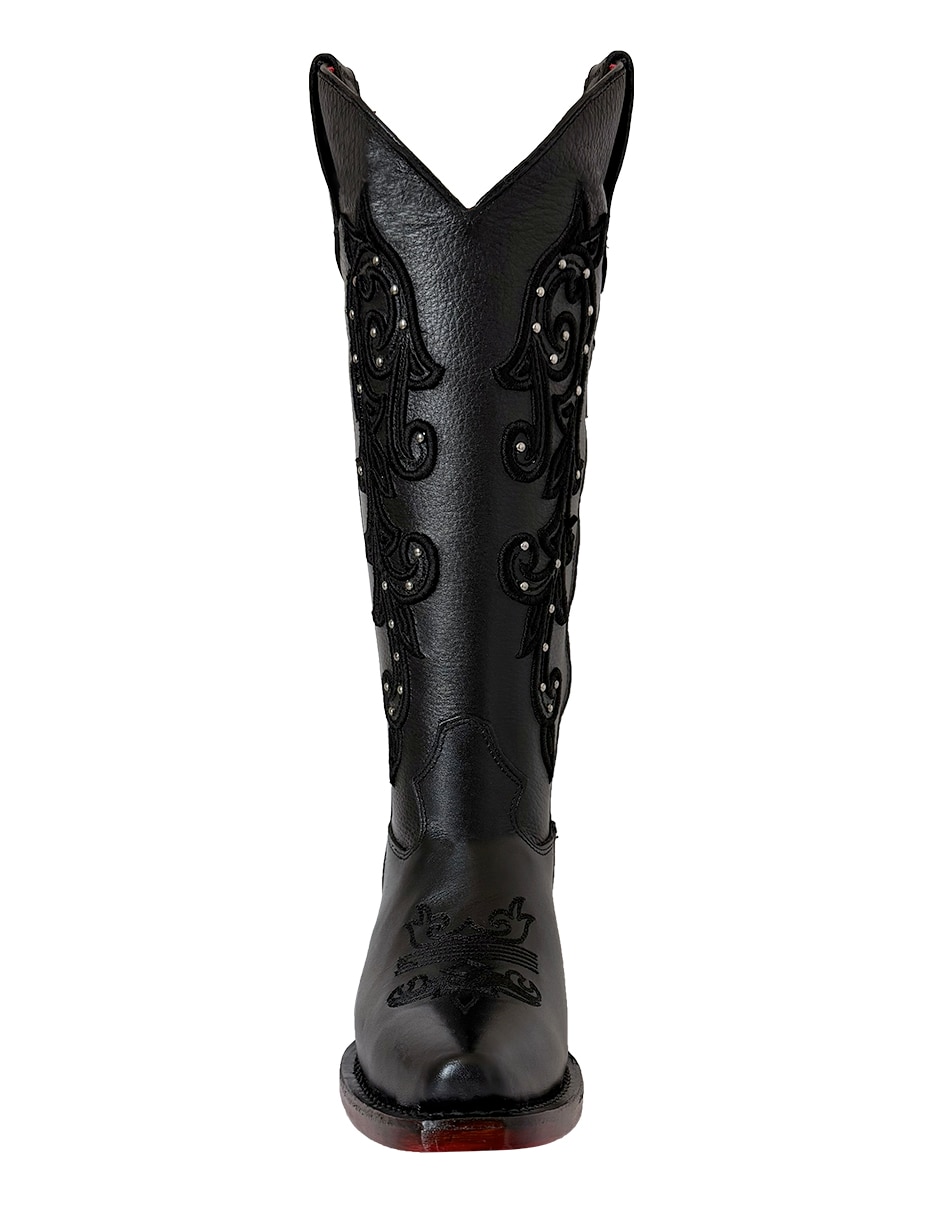 Bota cowboy Abajo de la rodilla BDP BOTAS DE PEDRO de piel bovino para mujer