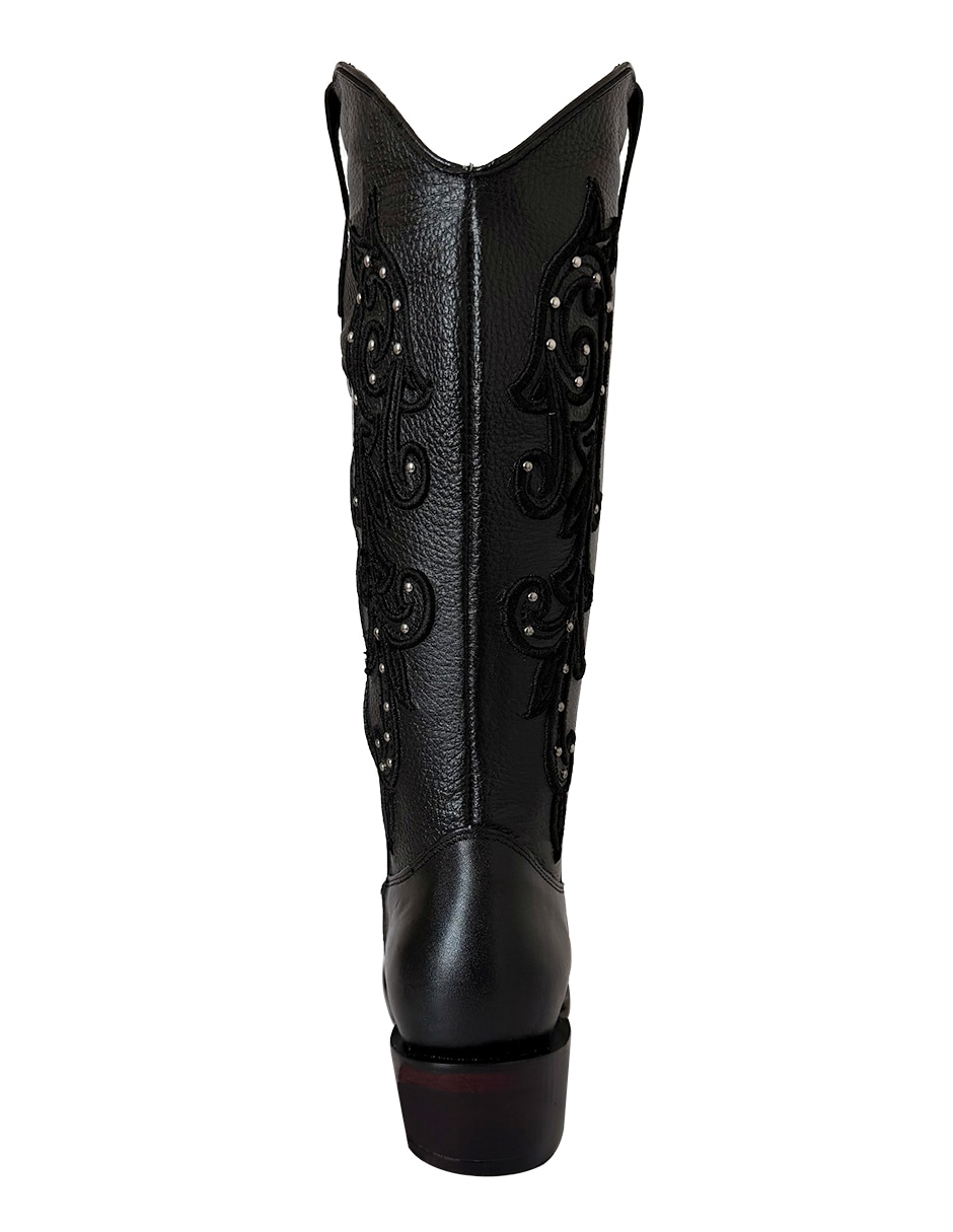 Bota cowboy Abajo de la rodilla BDP BOTAS DE PEDRO de piel bovino para mujer