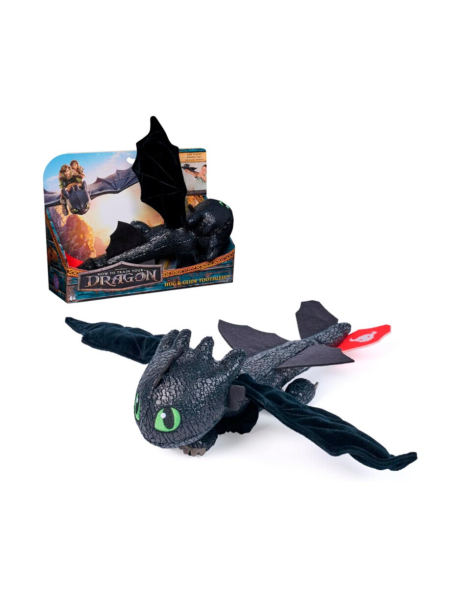 Peluche de chimuelo como entrenar a tu dragon hug and glide de 30 cm