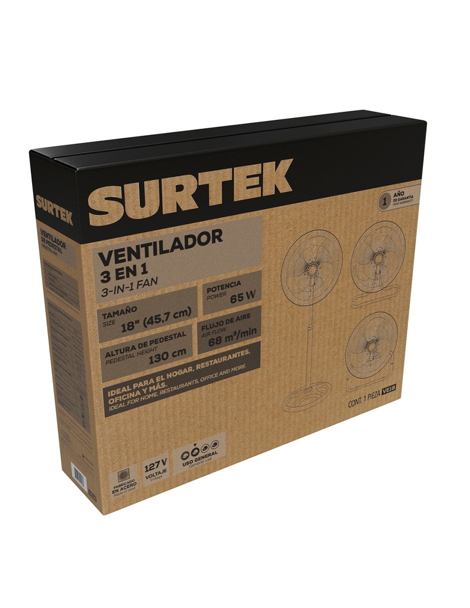 Ventilador 3 en 1 3 velocidades 2