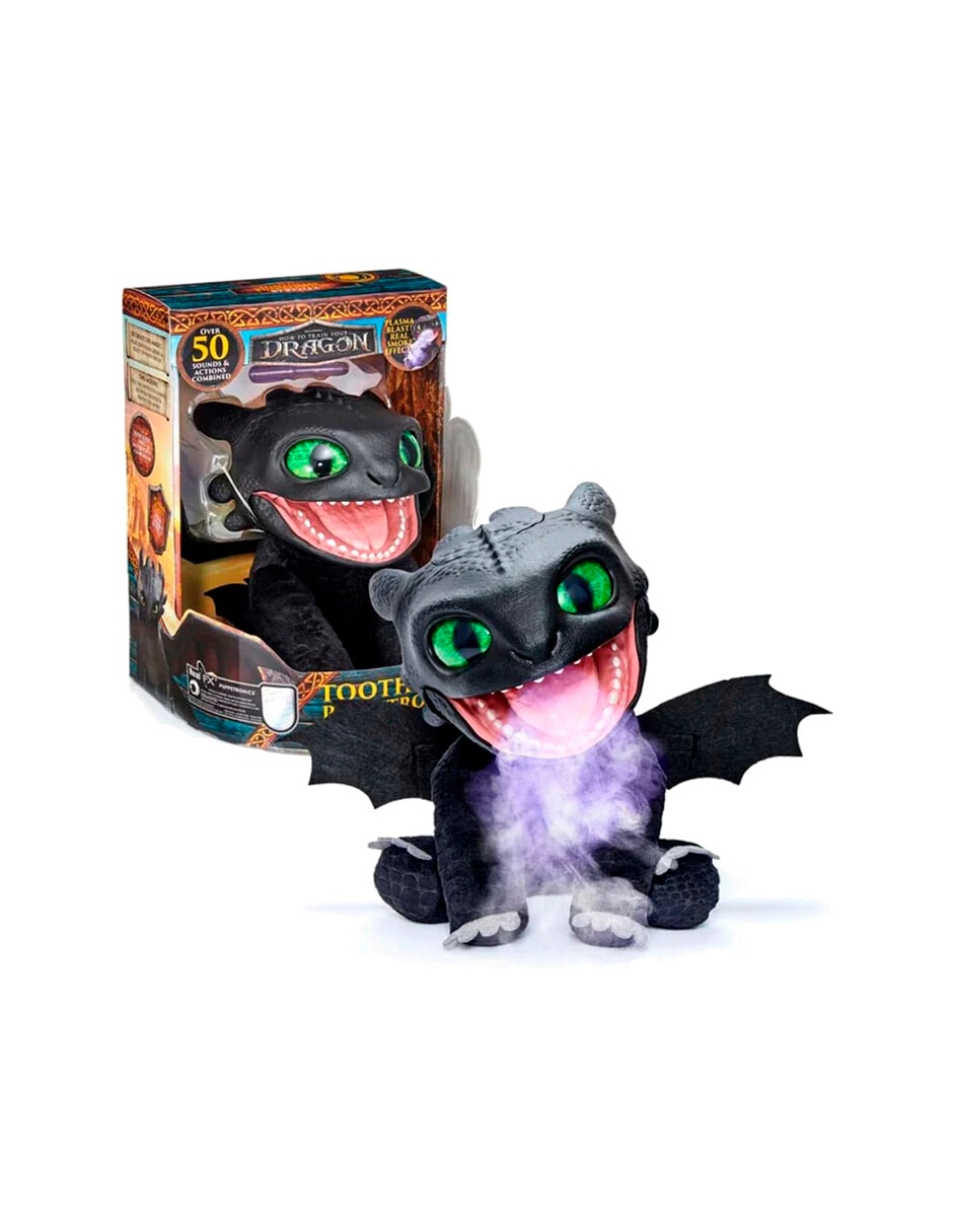 Peluche de chimuelo dragón como entrenar a tu dragon animatronico de 30 cm 2