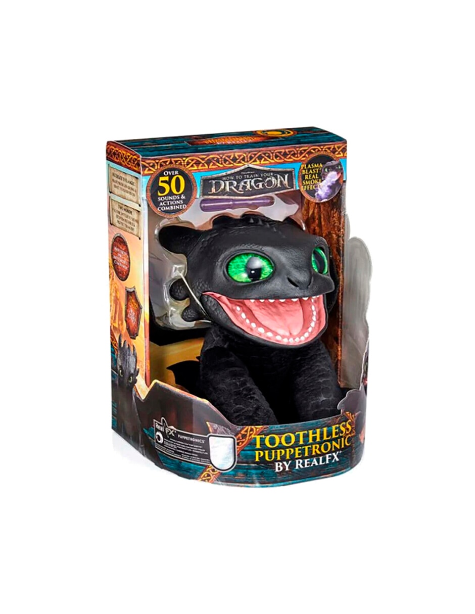 Peluche de chimuelo dragón como entrenar a tu dragon animatronico de 30 cm 3