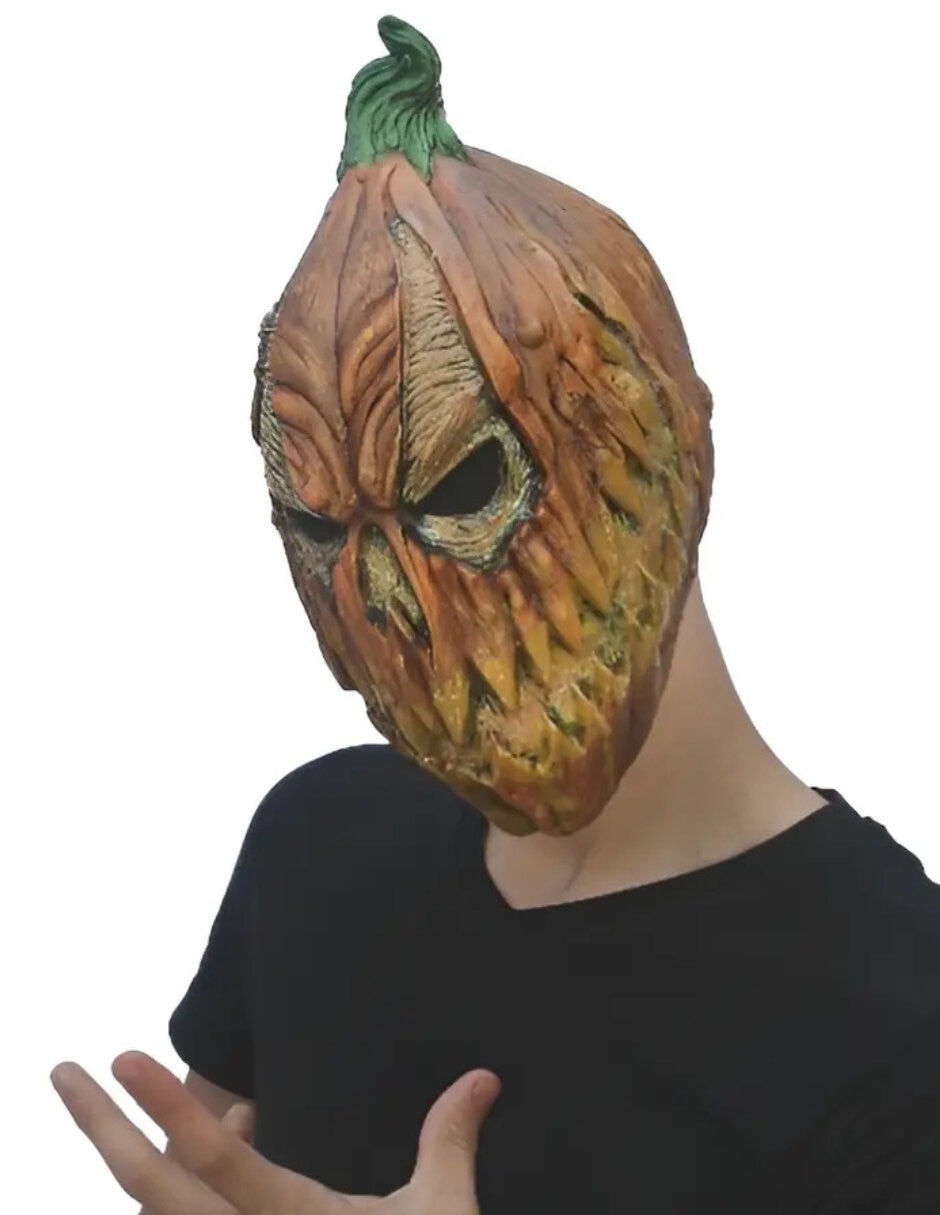 Máscara para disfraz de Calabaza diabolica monstruosa Diseños originales 5