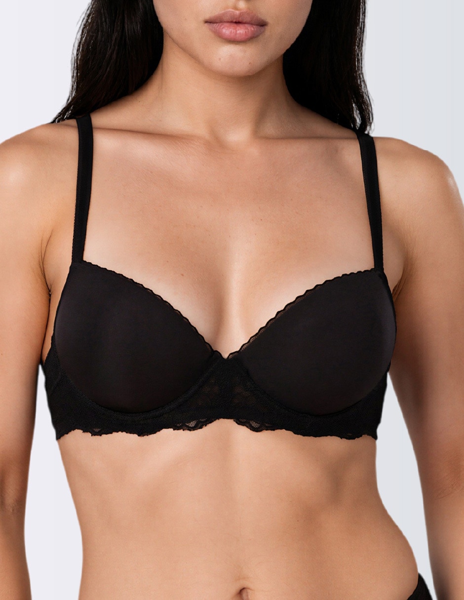 Brassiere t-shirt bra con copa para mujer 4