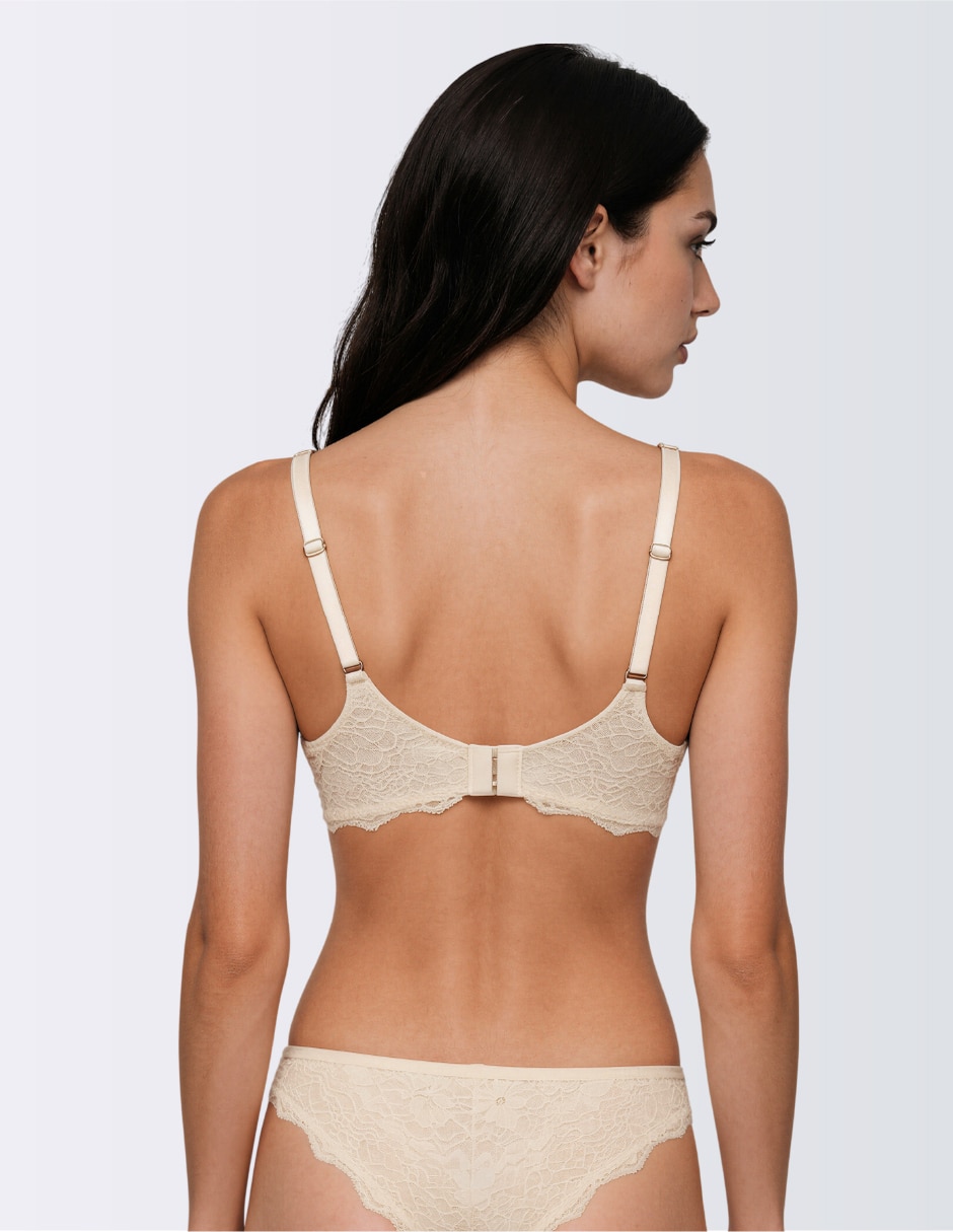 T-shirt bra con copa para mujer 2