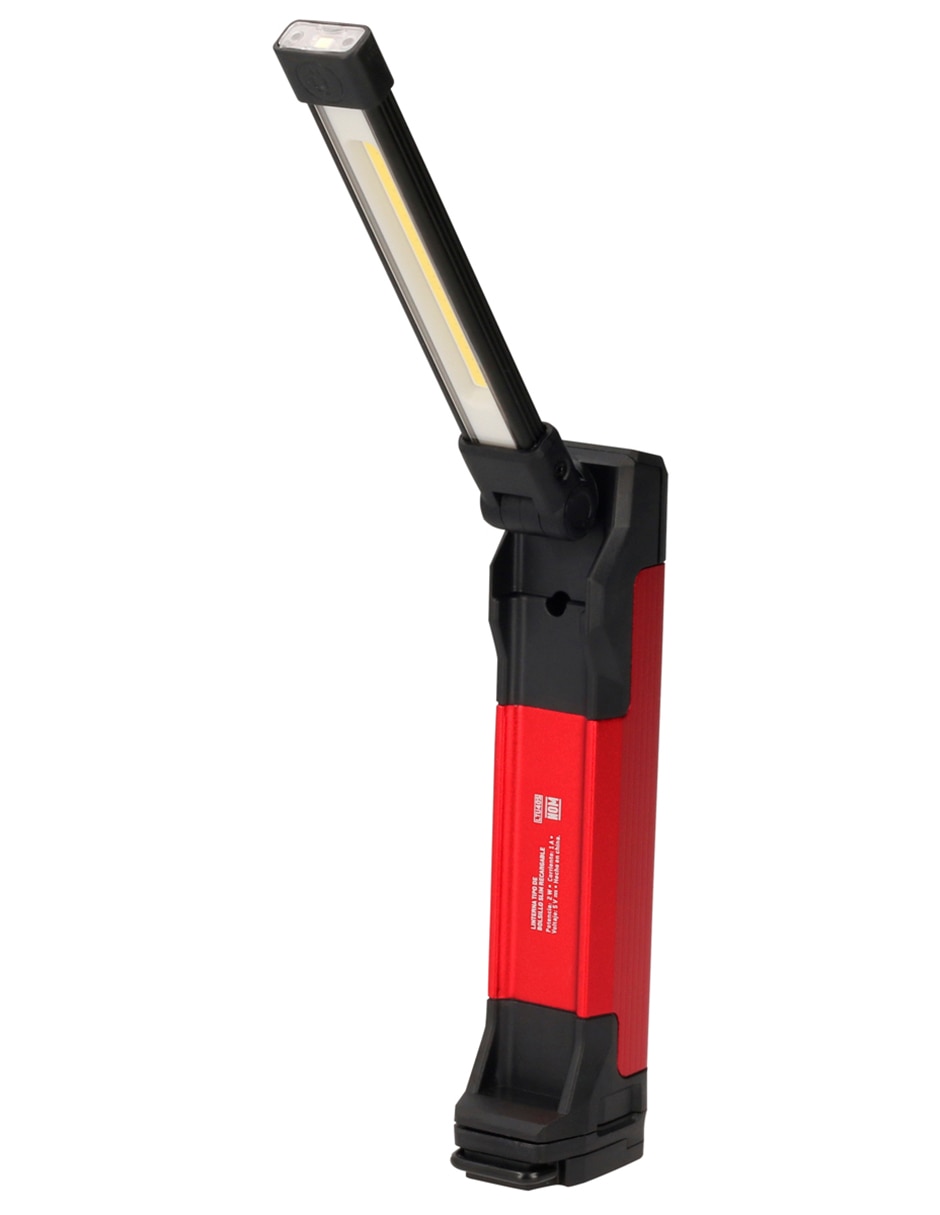 Linterna de trabajo LED tipo Slim para taller plegable recargable de 400 lm Linterna de trabajo LED tipo Slim para taller plegable recargable de 400 lm