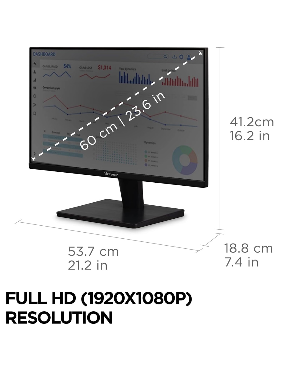 Monitor Viewsonic VS2447M IPS Full HD 24 pulgadas 6