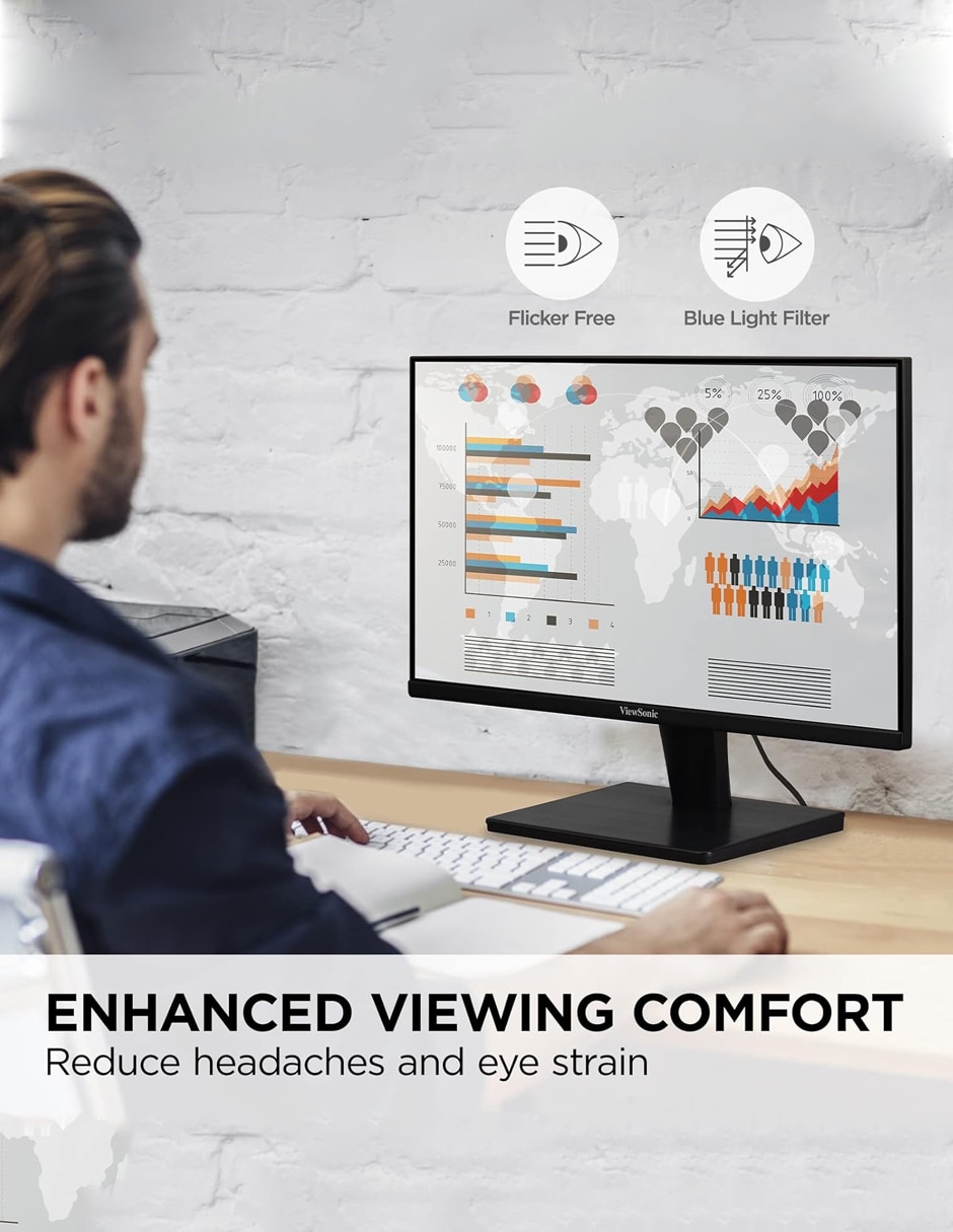 Monitor Viewsonic VS2447M IPS Full HD 24 pulgadas 4