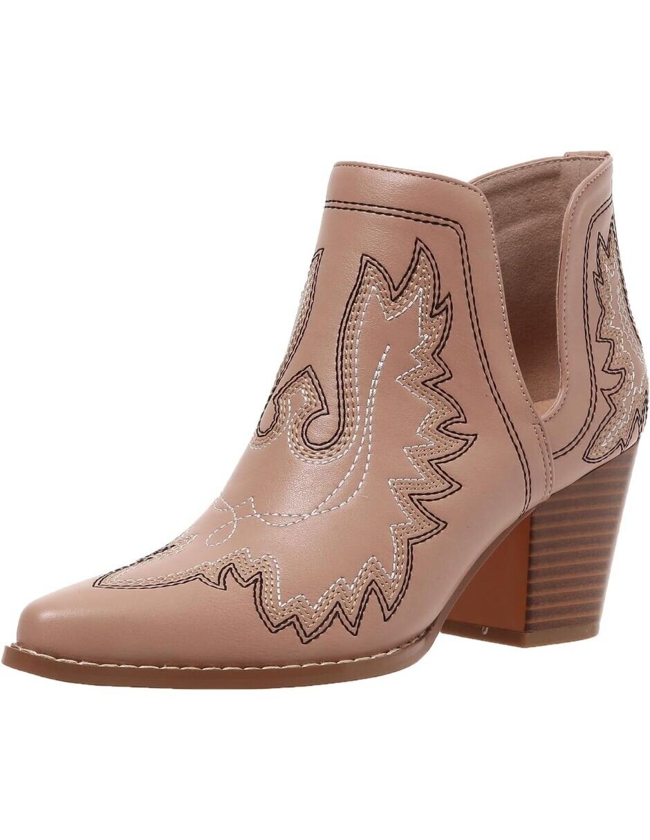 Bota cowboy arriba del tobillo para mujer 2