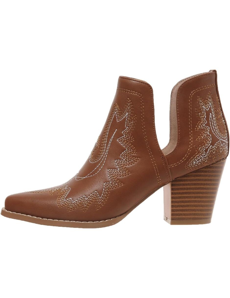 Bota cowboy arriba del tobillo para mujer Bota cowboy arriba del tobillo para mujer