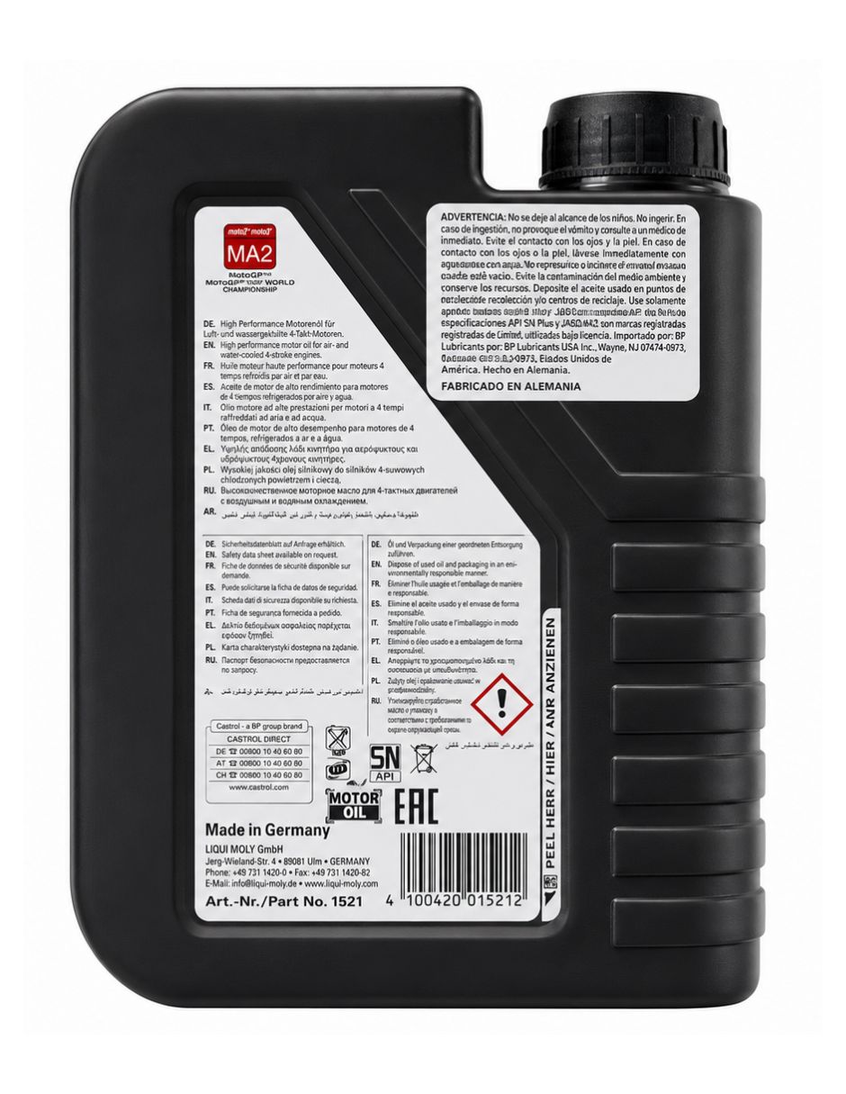 Aditivo Liqui Moly 2