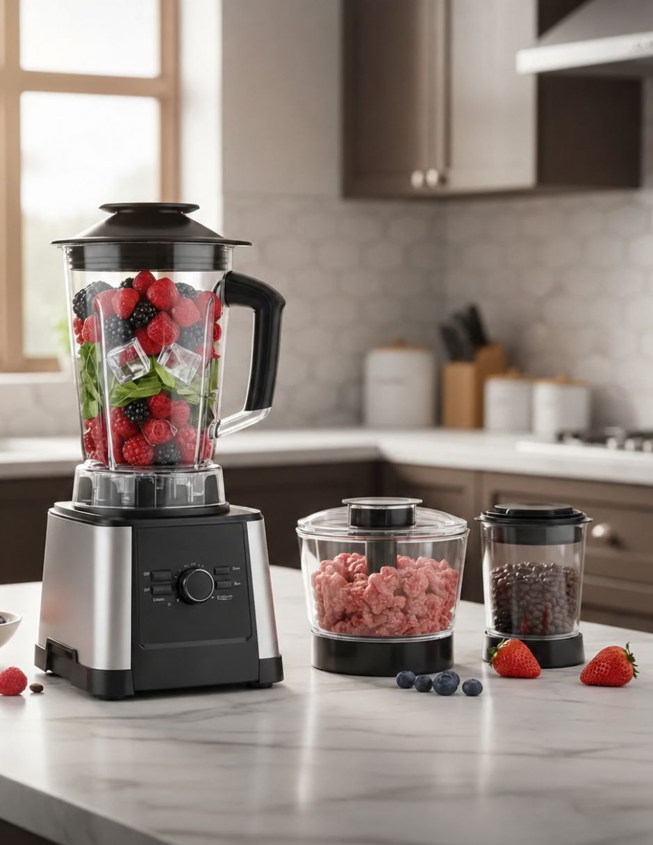 Set licuadora IQ Tech 03073 4 velocidades