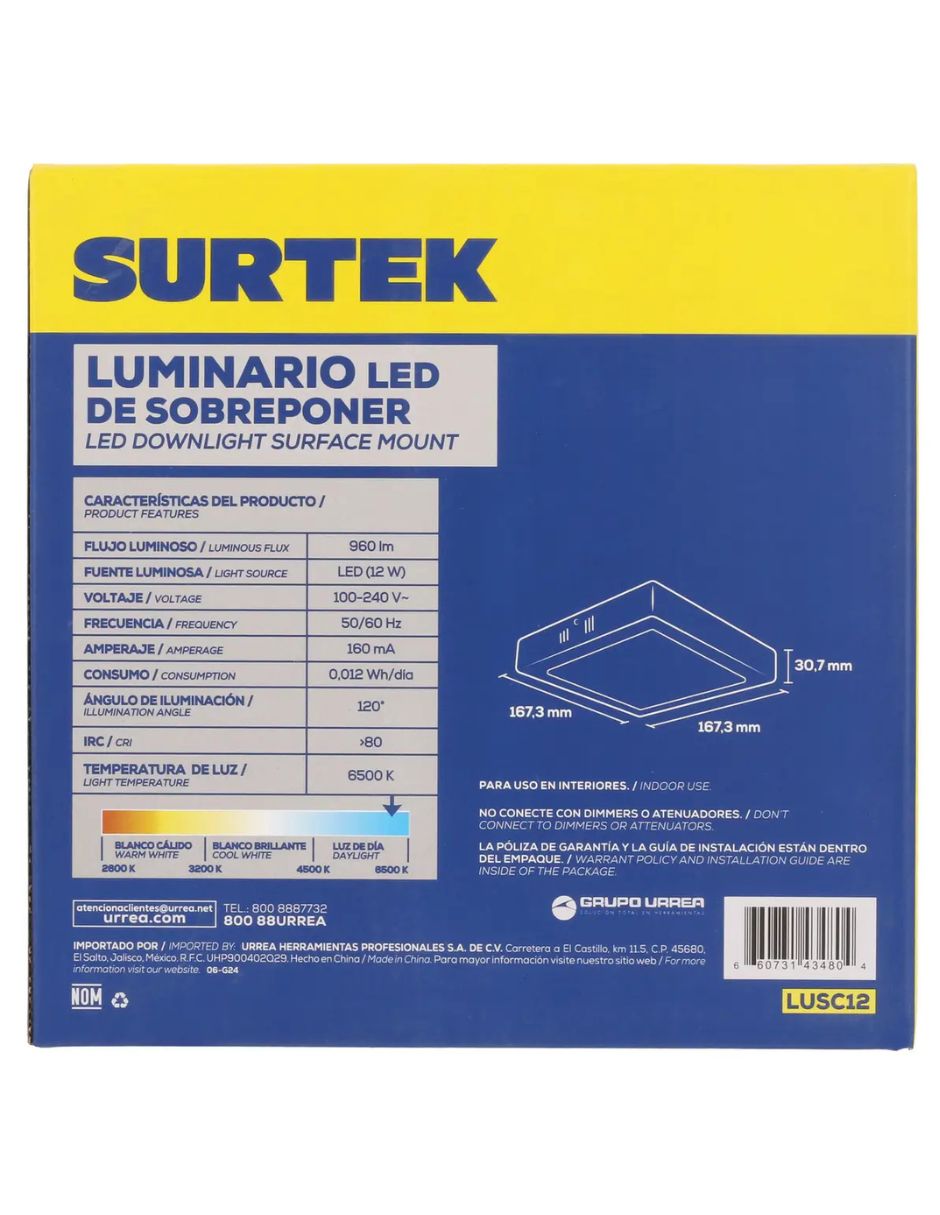 Plafón LED 3