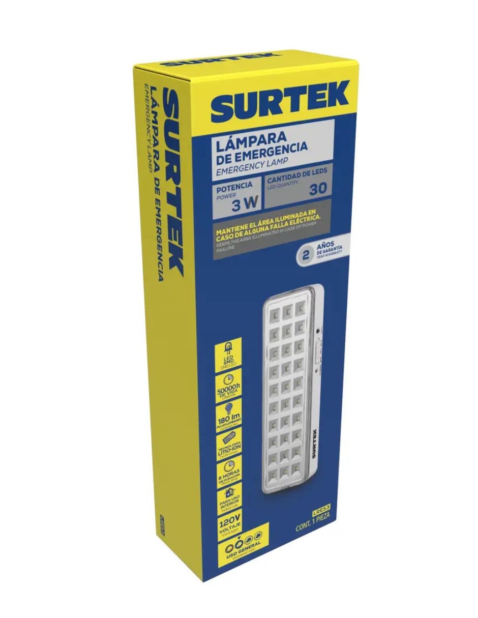 Lámpara led SURTEK blanca