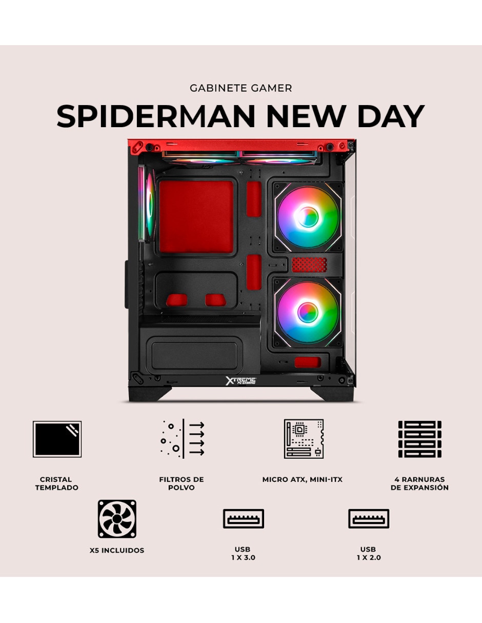 Gabinete Xtreme PC Gaming CXTSPHIRD