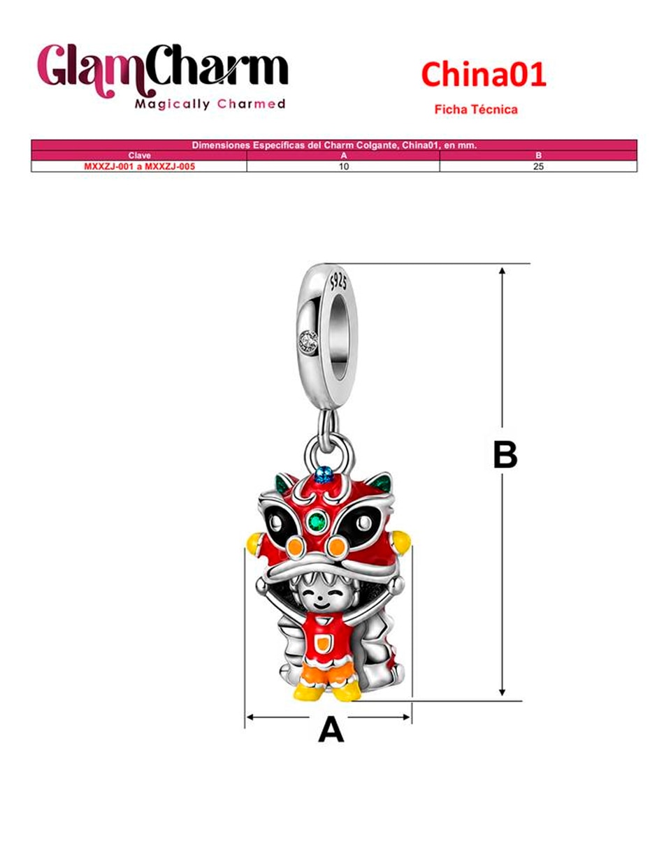 Charm para pulseras 6