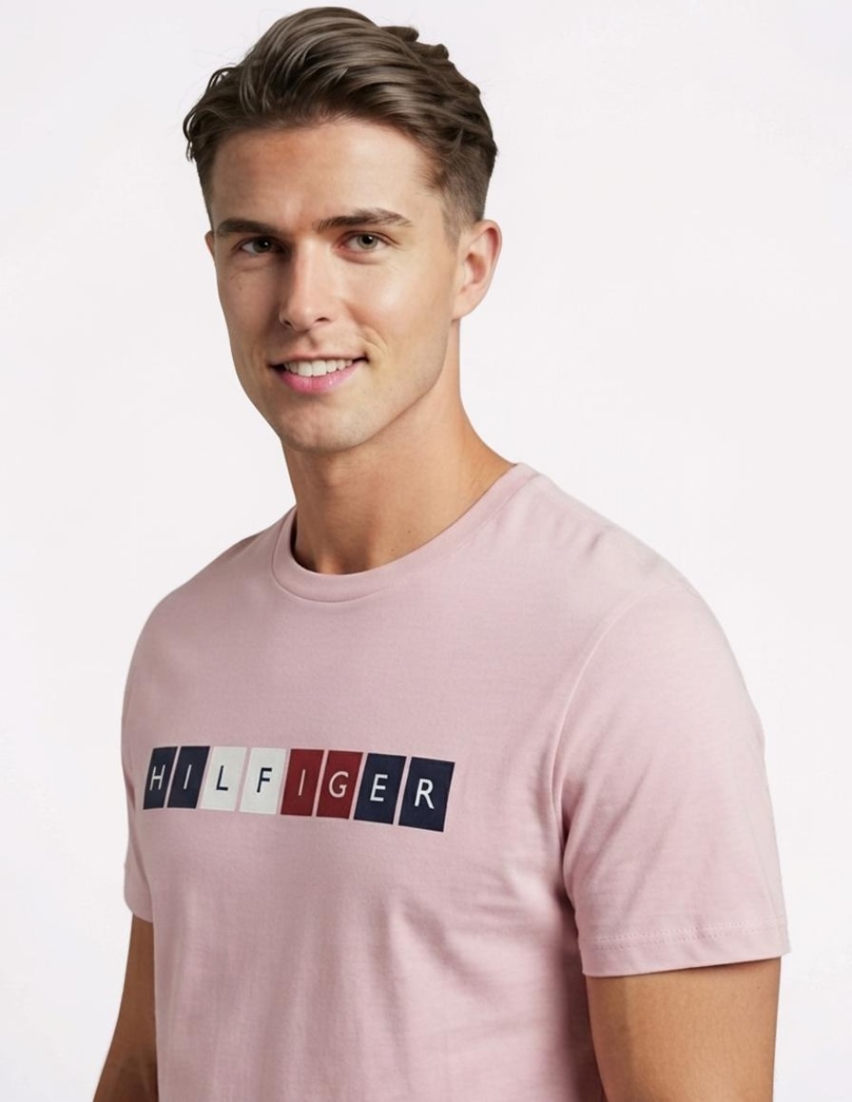 Playera cuello redondo para hombre 2