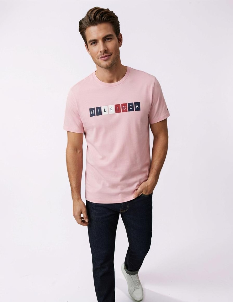 Playera cuello redondo para hombre 4