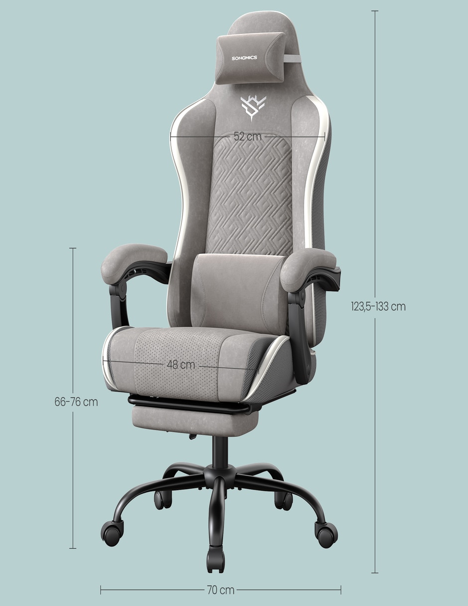 Silla cathy songmics home de acero