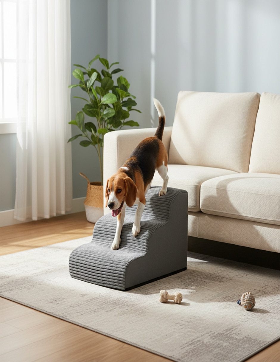 Escalera para mascota con 3 3