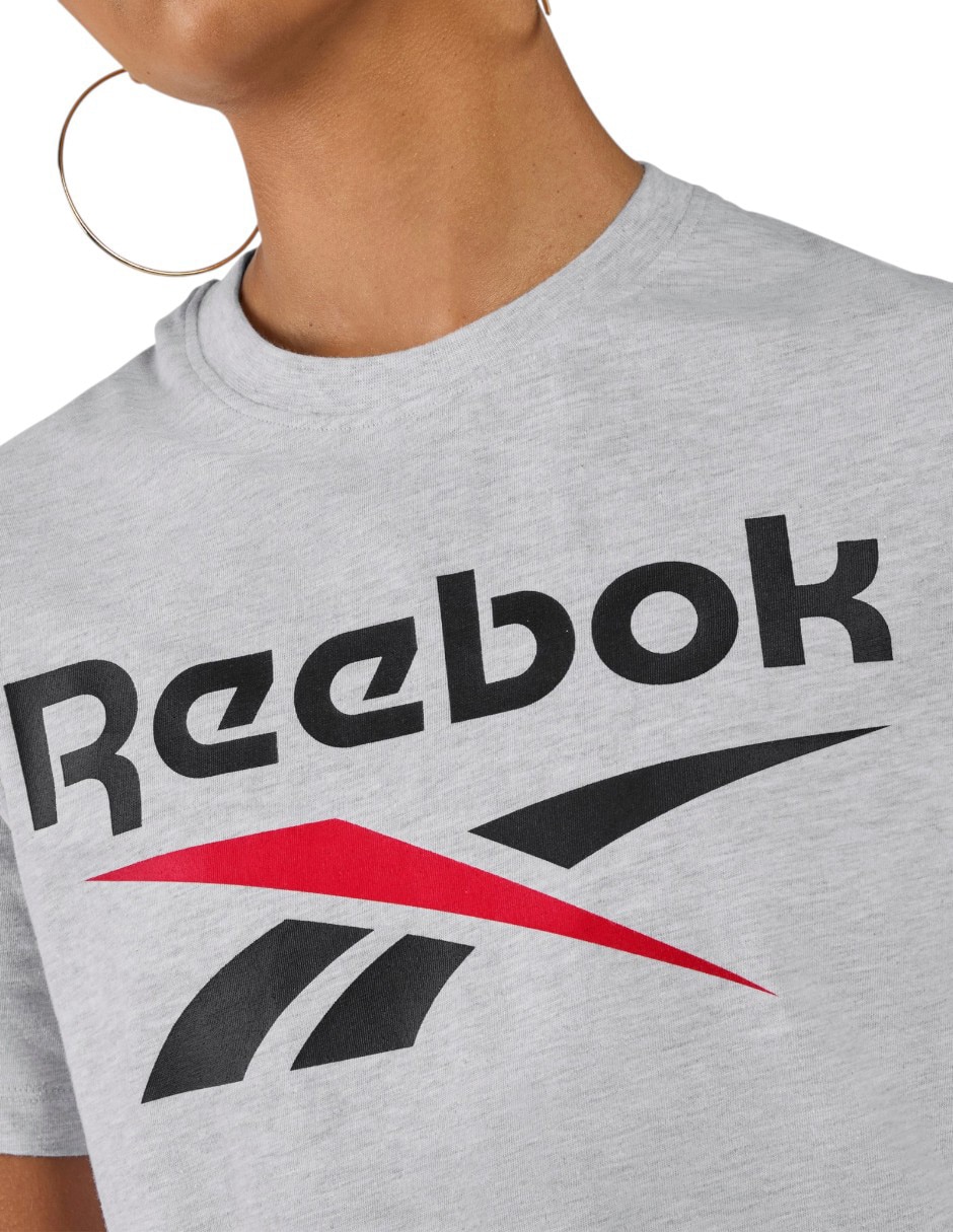 Manga Corta Crop Top Cuello Redondo Para Mujer