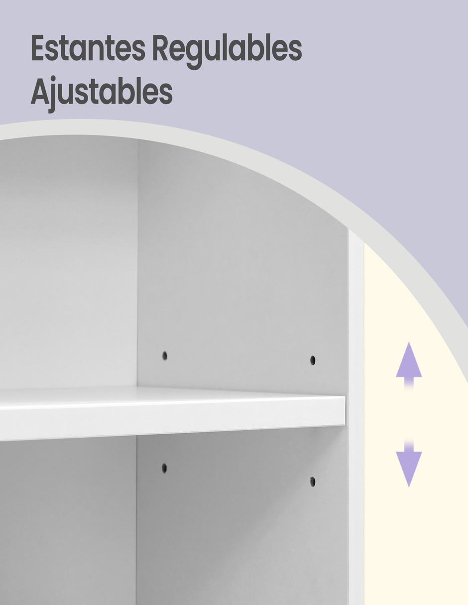 Librero custos de mdf 4