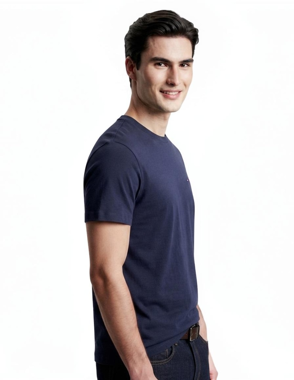 Playera cuello redondo para hombre 2
