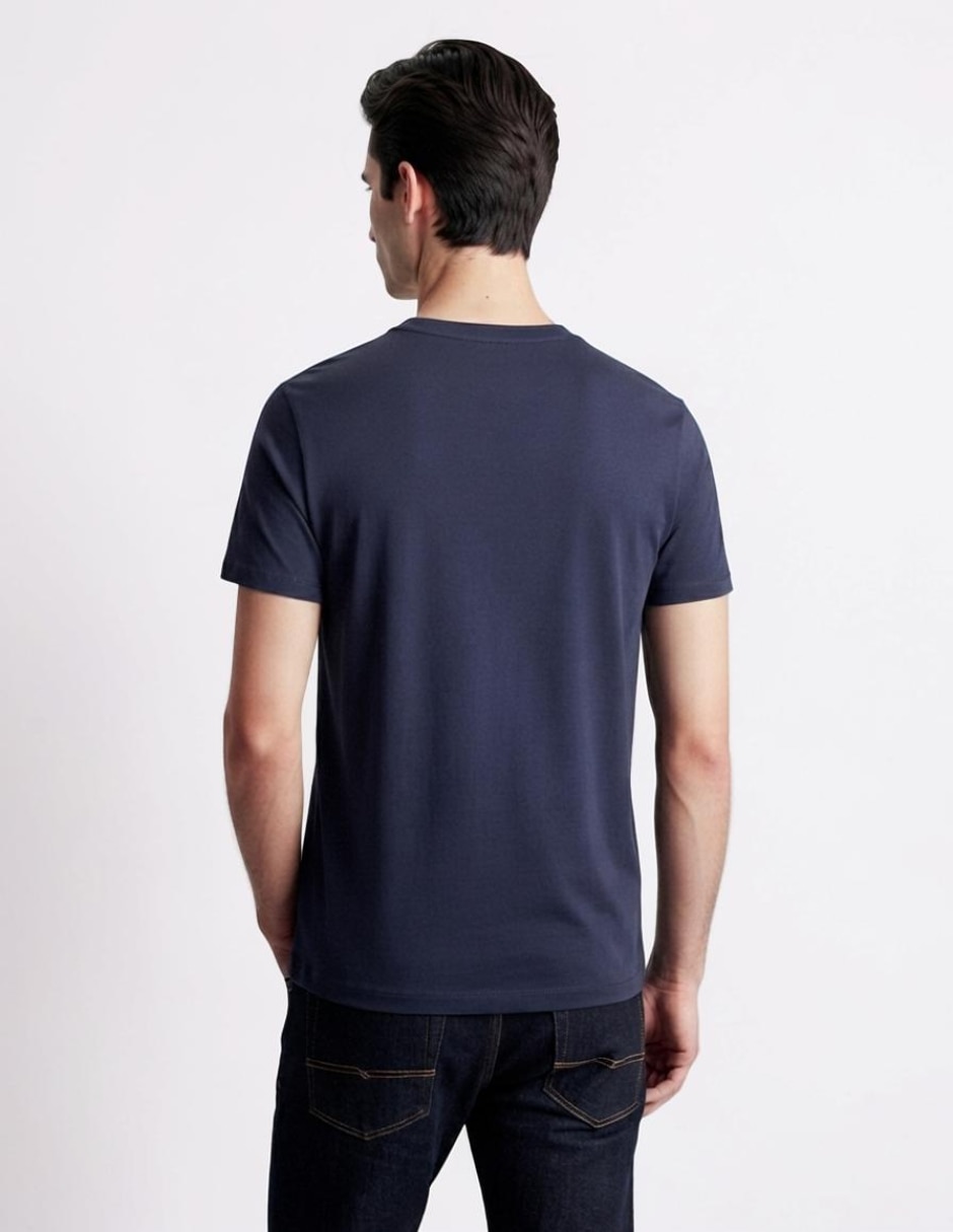 Playera cuello redondo para hombre 5
