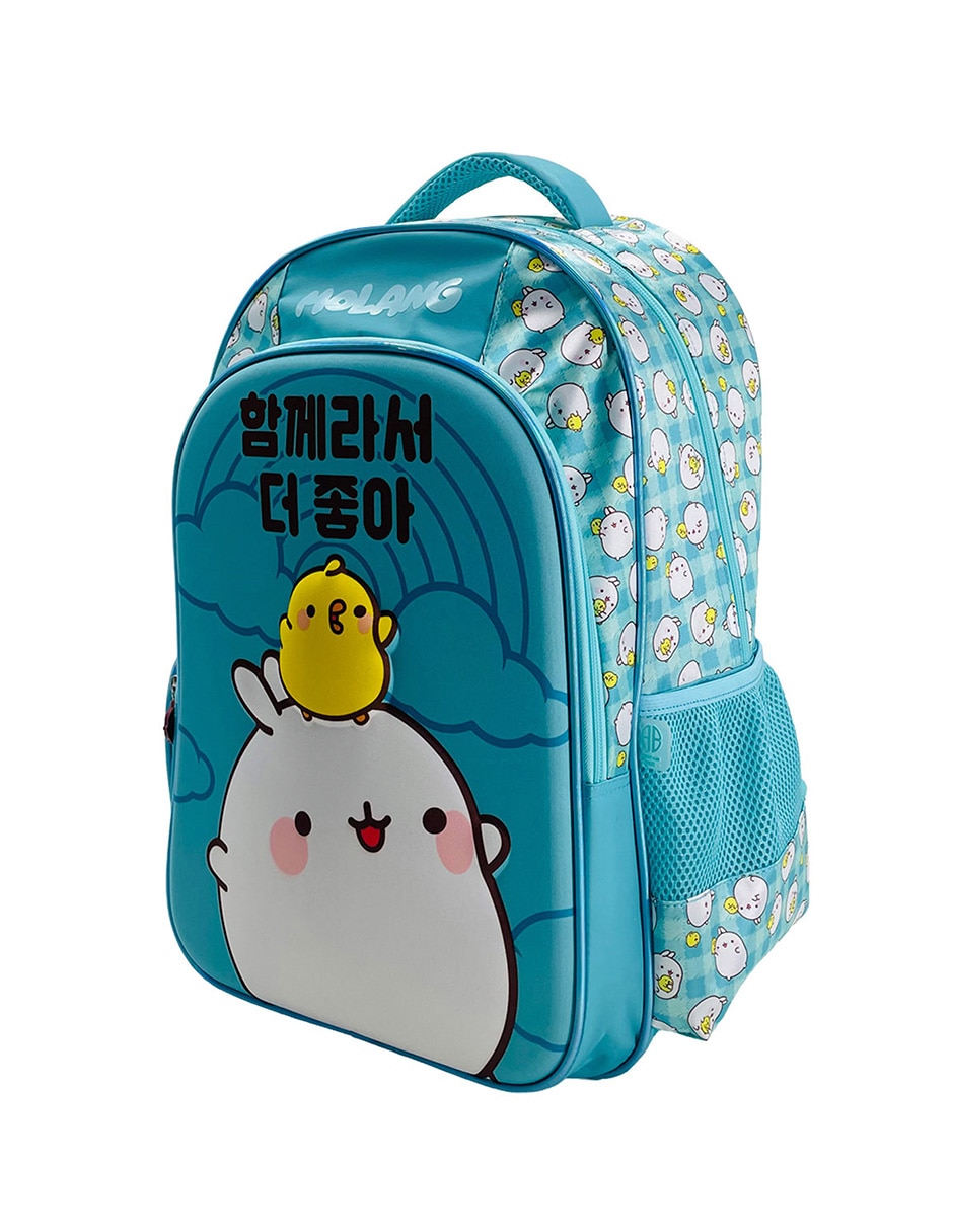 Mochila escolar molang y piu piu molang unisex 3