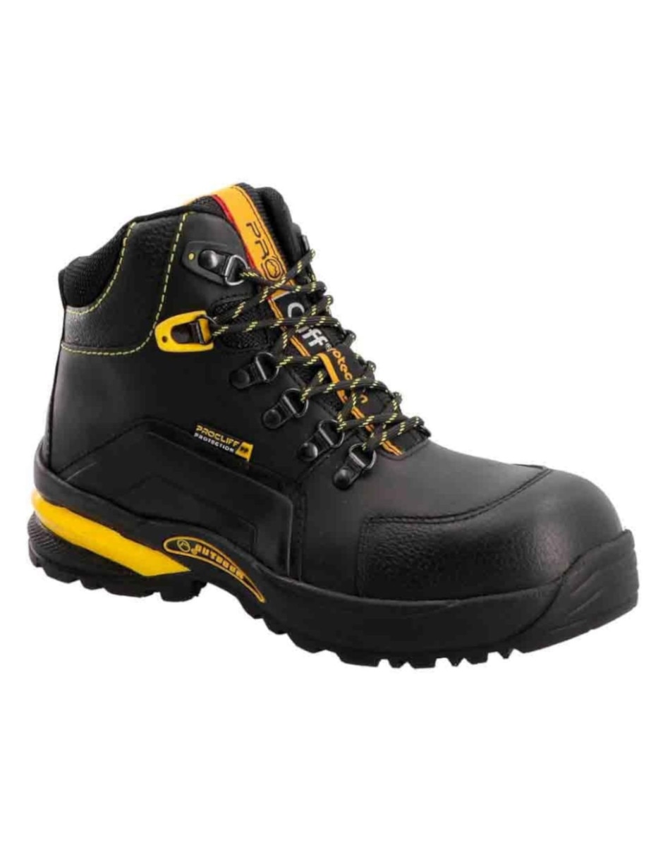 Bota industrial de cuero y piel 3