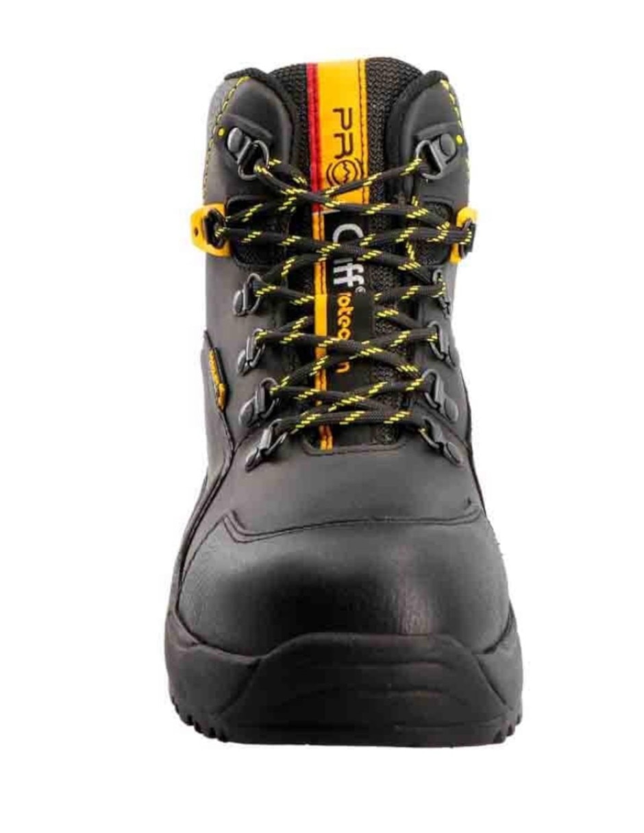 Bota industrial de cuero y piel 5