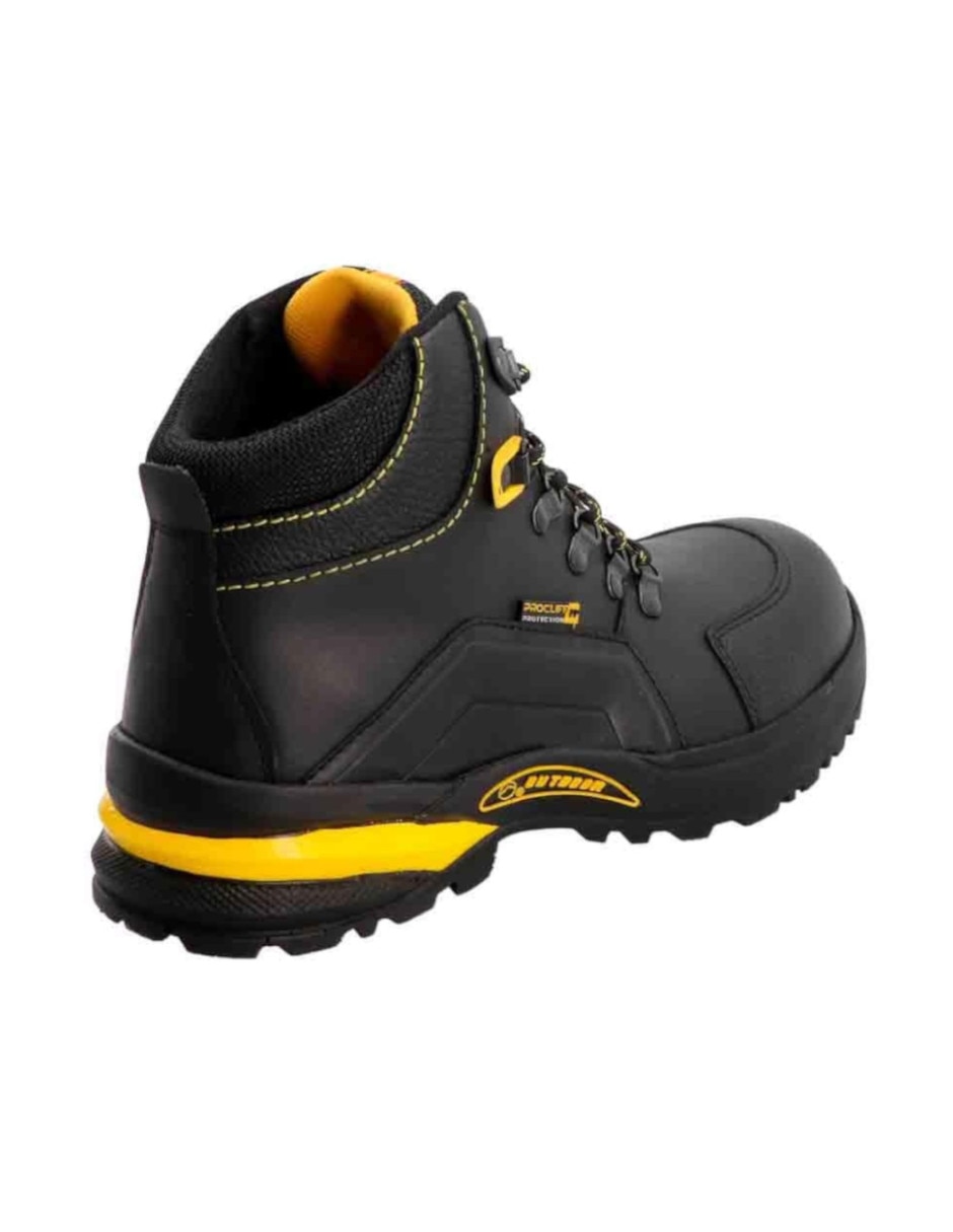 Bota industrial de cuero y piel 6