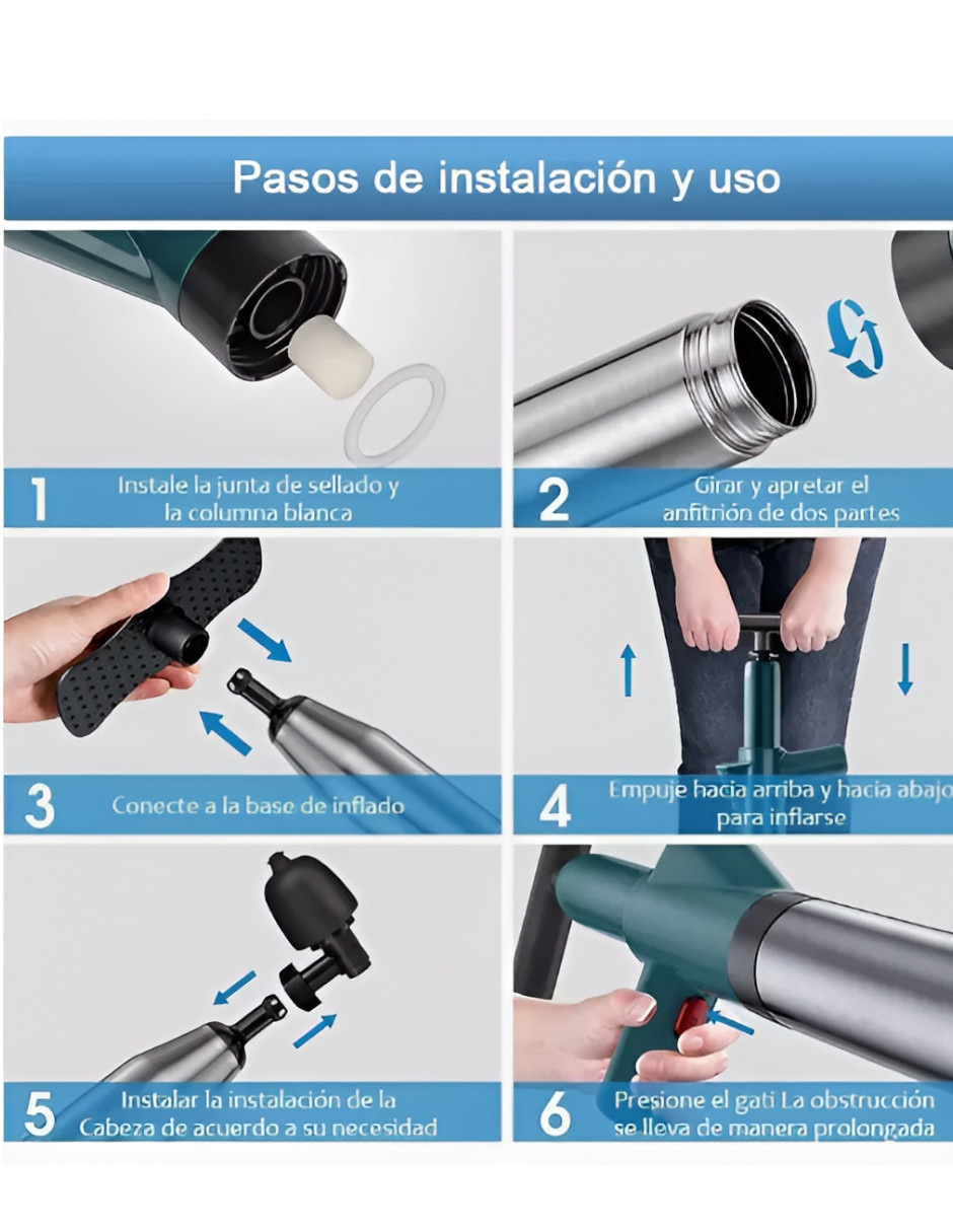 Destapacaños manual xtllar9658 2