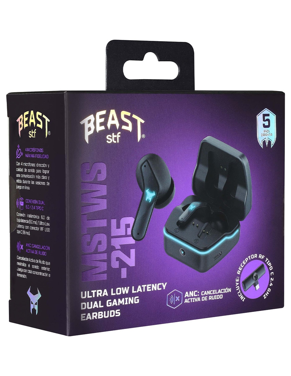 Audífonos gamer inalámbricos stg-e47902 8