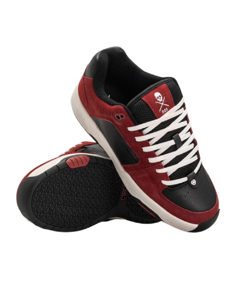 Tenis 805 red de hombre para skate 4