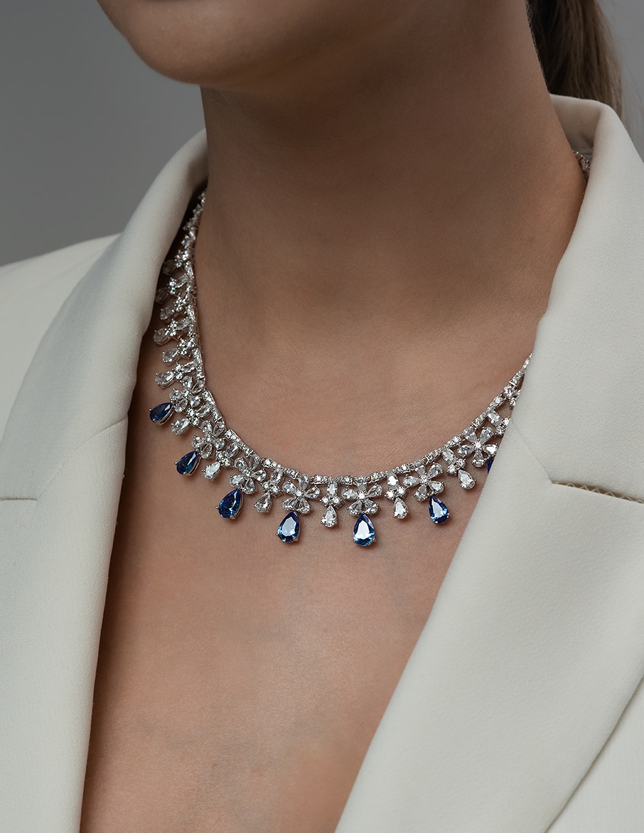 Collar de plata p 925 3