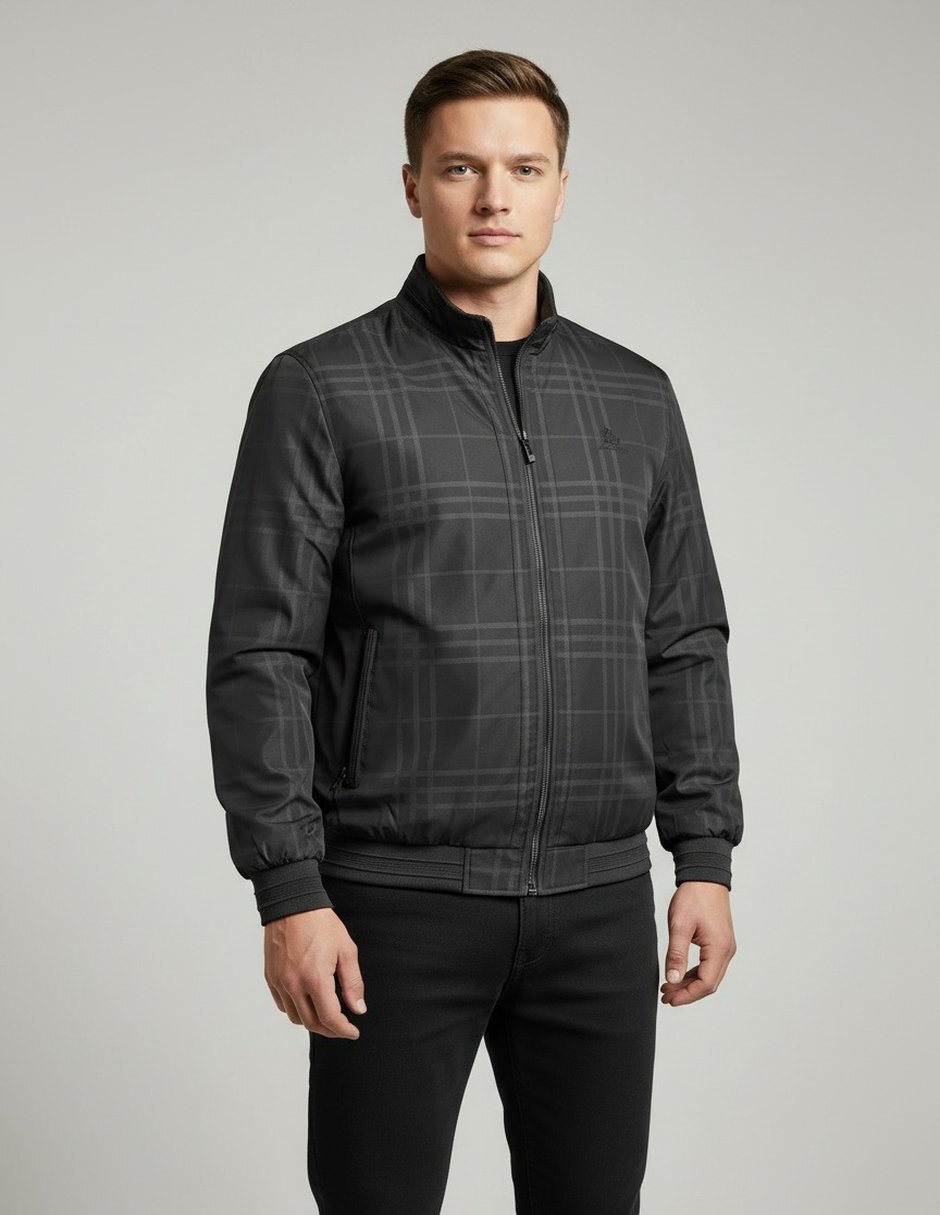 Chamarra bomber polo retro of yatch london boris reversible para hombre