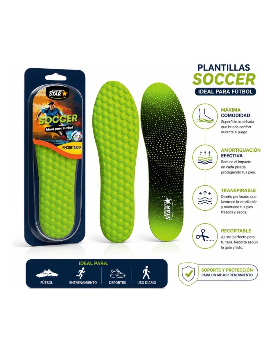 Plantilla Deportiva de Poliuretano 4