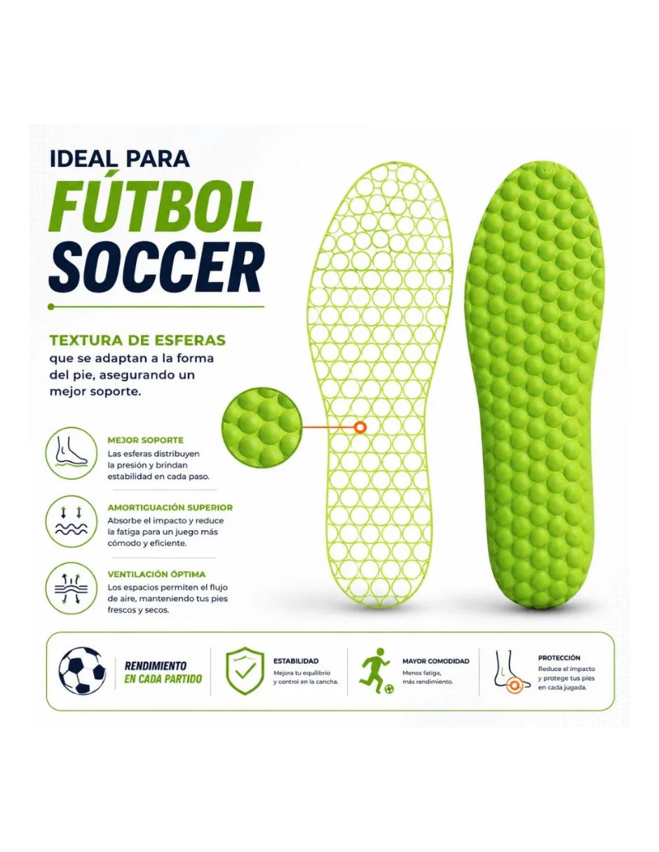 Plantilla Deportiva de Poliuretano 6