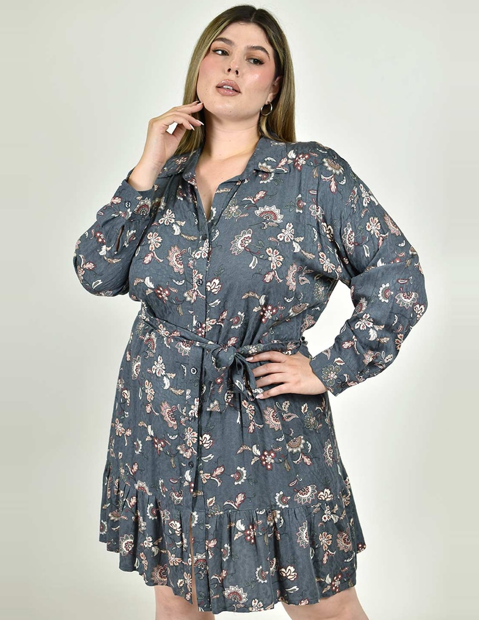 Vestido a la rodilla casual roman fashion para mujer