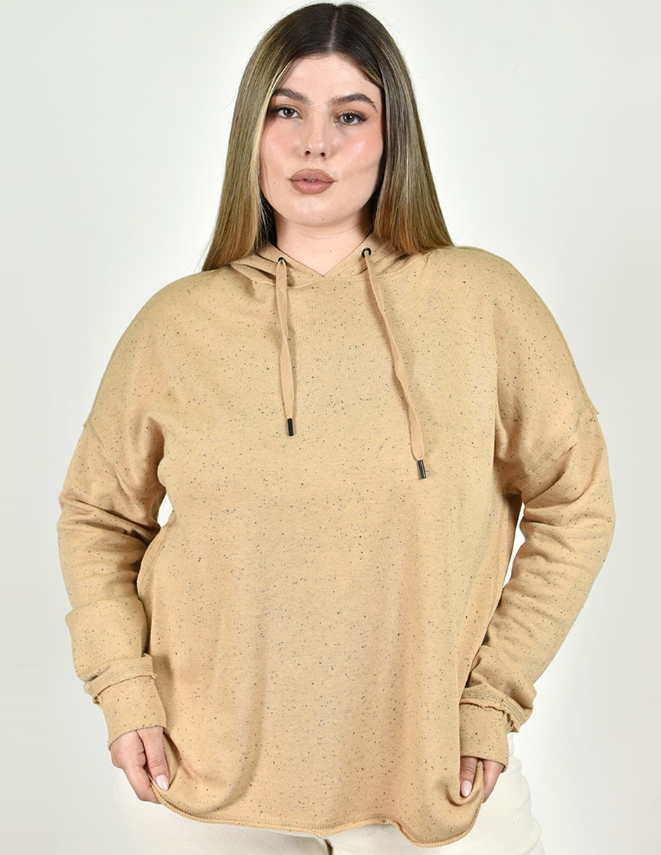 Sudadera con con capucha para mujer