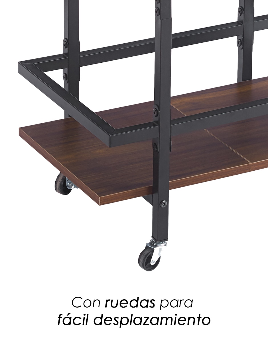 Carrito de bar interior ilios innova melamina