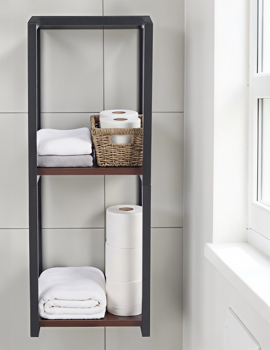 Estante de mdf ilios innova est-6632/negro