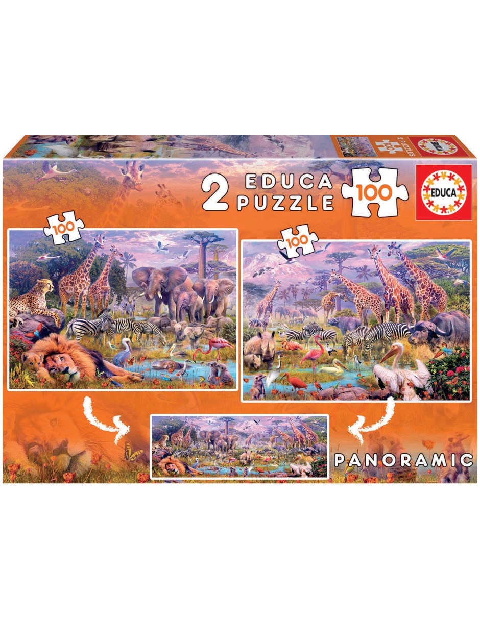 Animales Animales Salvajes 200 piezas