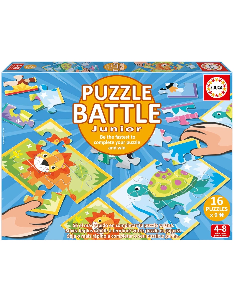 Rompecabezas animales puzzle battle jr. Animals 144 piezas Rompecabezas animales puzzle battle jr. Animals 144 piezas