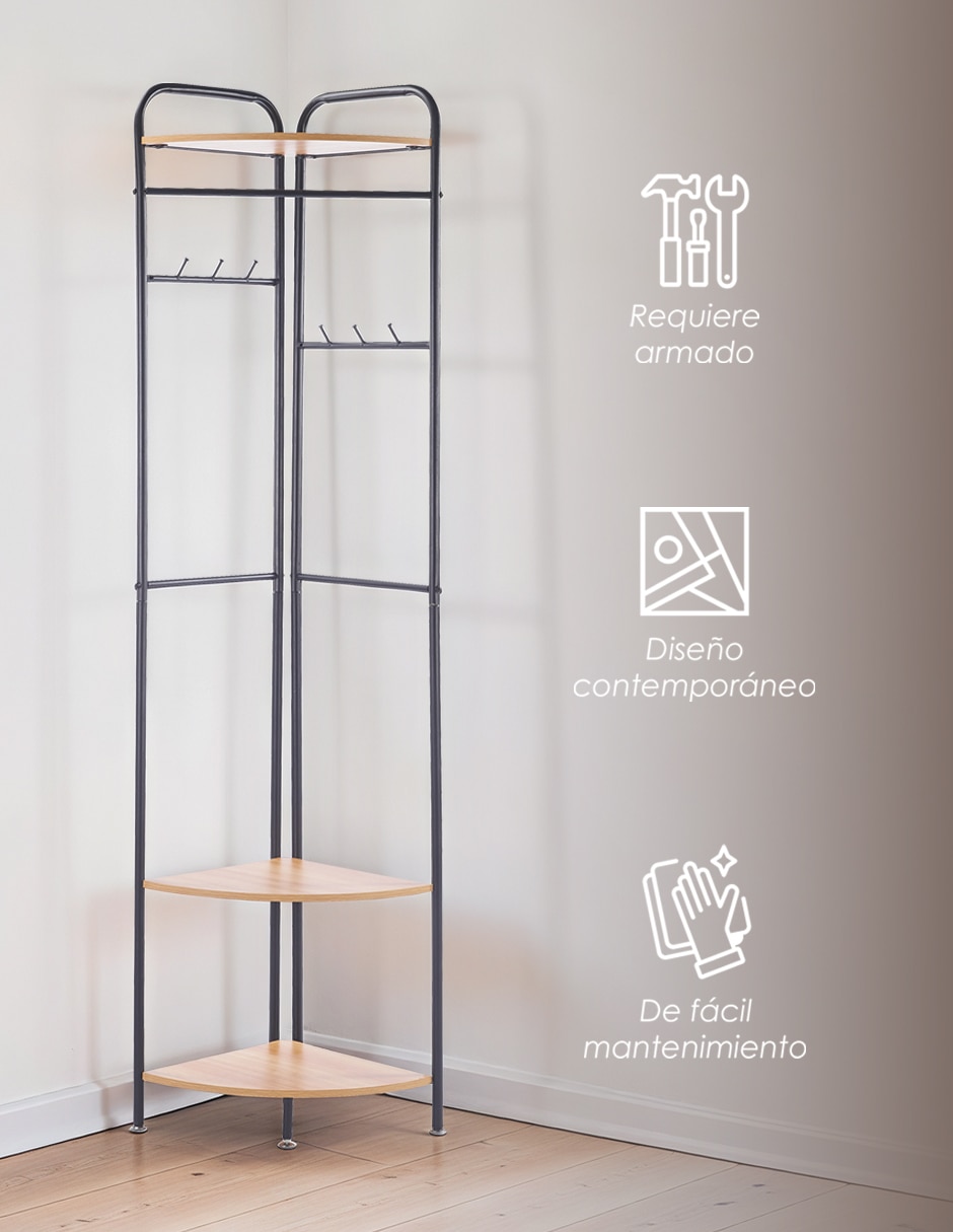 Percha de piso ilios innova de mdf 6