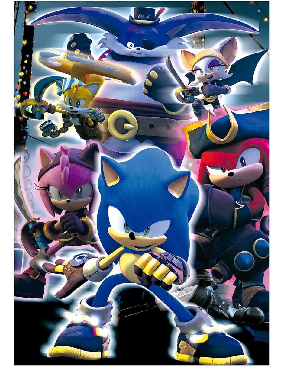 Rompecabezas película sonic prime neón 300 piezas 2