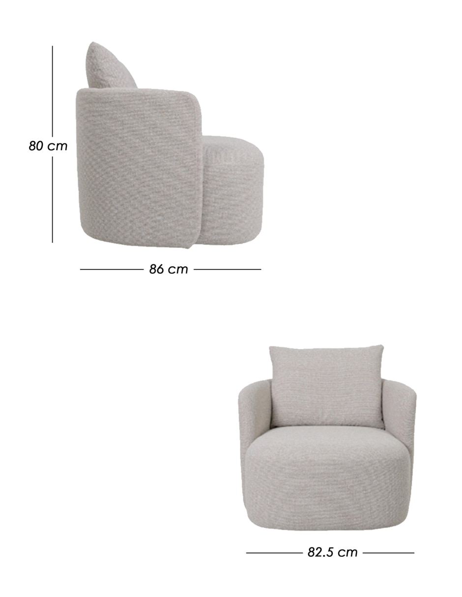 Sillón de tela 8