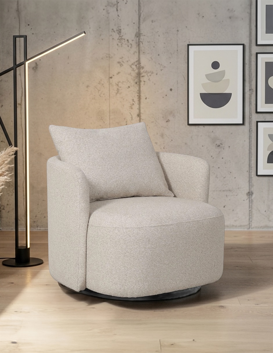 Sillón de tela