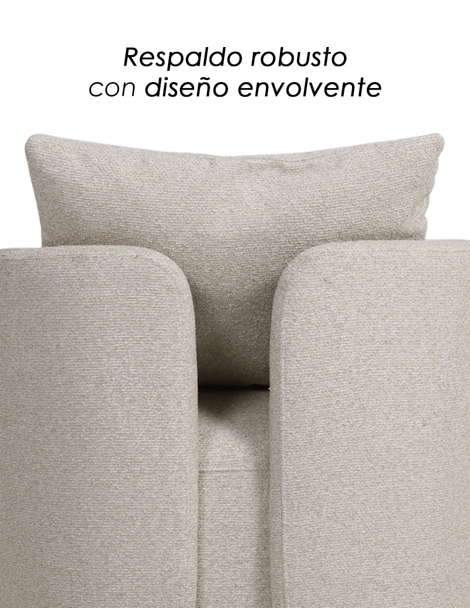 Sillón de tela